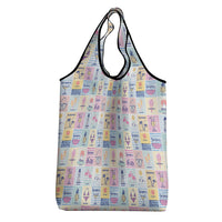 Aloha Summer Posters Grunge Textures Grocery Bag