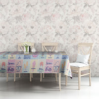 Aloha Summer Posters Grunge Textures Tablecloth