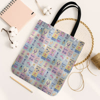Aloha Summer Posters Grunge Textures Tote Bag