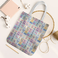 Aloha Summer Posters Grunge Textures Tote Bag