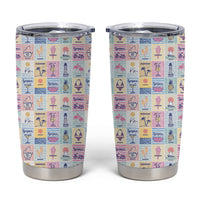 Aloha Summer Posters Grunge Textures Tumbler Cup