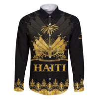 Haiti Neg Marron Gold Family Matching Puletasi and Hawaiian Shirt Lespwa pa anyen san aksyon