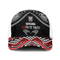 Aotearoa Toitu Te Tiriti Waitangi Baseball Net Cap Proud To Be Maori - Polynesian Pride