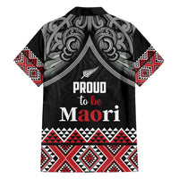 Aotearoa Toitu Te Tiriti Waitangi Family Matching Off Shoulder Short Dress and Hawaiian Shirt Proud To Be Maori LT01 - Polynesian Pride