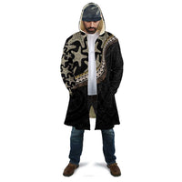 Beige Polynesian Starfish Unique Pattern Cloak