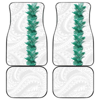 Hawaii Tropical Leaves Car Mats Polynesian Pattern