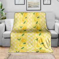 Hawaii Lemon Palaka Blanket Striped Stylized