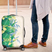 Hawaii Tropical Plant Omaomao Luggage Cover Vibrant Polynesian Pattern