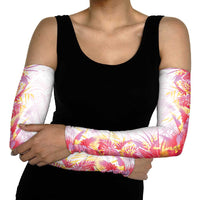 Hawaii Tropical Plant Akala Arm Sleeves Vibrant Polynesian Pattern
