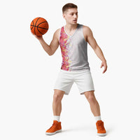 Hawaii Tropical Plant Akala Basketball Jersey Vibrant Polynesian Pattern