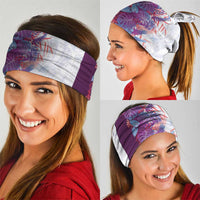 Hawaii Tropical Plant Poni Neck Gaiter Vibrant Polynesian Pattern