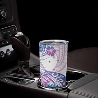 Kia Ora Maori New Zealand Pastel Tumbler Cup Sun Ta Moko Lilac Version