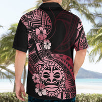 Aotearoa Kia Ora New Zealand Ta Moko Red Version Hawaiian Shirt LT01 - Polynesian Pride