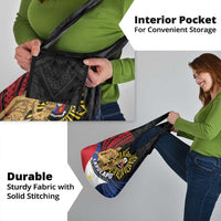 Lapulapu The First Filipino Hero Grocery Bag Polynesian Pattern