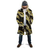 Puakenikeni Maile Lei Cloak Frangipani Yellow Tropical Leaves