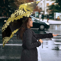 Puakenikeni Maile Lei Umbrella Frangipani Yellow Tropical Leaves