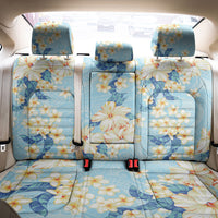 Hawaii Hibiscus Plumeria Blue Back Car Seat Cover Polynesian Pattern LT01 - Polynesian Pride