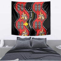 Papua New Guinea 50th Independence Tapestry PNG Batik Pattern - Polynesian Pride