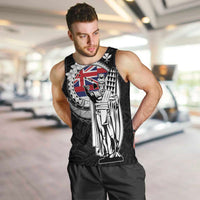 Personalized Hawaii King Kamehameha Men Tank Top Flag Polynesian Pattern