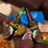Vanuatu Independence Day 4 in 1 Can Cooler Tumbler Yumi 46th Hapi Indipendens Dei LT01 - Polynesian Pride
