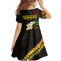 Vanuatu Independence Day Family Matching Off Shoulder Maxi Dress and Hawaiian Shirt Yumi 46th Hapi Indipendens Dei LT01 - Polynesian Pride