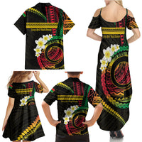 Vanuatu Independence Day Family Matching Summer Maxi Dress and Hawaiian Shirt Yumi 46th Hapi Indipendens Dei LT01 - Polynesian Pride