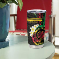 Vanuatu Independence Day Tumbler Cup Yumi 45th Hapi Indipendens Dei LT01