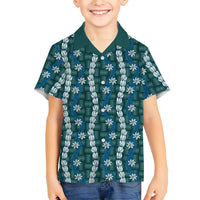 Pikake Maile Tiare Lei Hawaiian Shirt Polu Lauhala Pattern LT01 - Polynesian Pride
