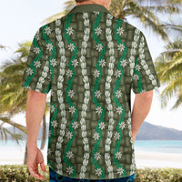Pikake Maile Tiare Lei Hawaiian Shirt Omaomao Lauhala Pattern LT01 - Polynesian Pride
