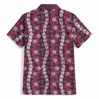 Pikake Maile Tiare Lei Hawaiian Shirt Akala Lauhala Pattern LT01 - Polynesian Pride