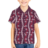 Pikake Maile Tiare Lei Hawaiian Shirt Akala Lauhala Pattern LT01 - Polynesian Pride