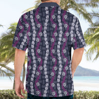 Pikake Maile Tiare Lei Hawaiian Shirt Poni Lauhala Pattern LT01 - Polynesian Pride