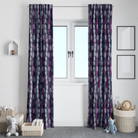 Pikake Maile Tiare Lei Window Curtain Poni Lauhala Pattern