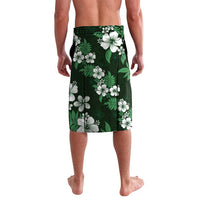 Hawaiian Hibiscus Tribal Floral Green Lavalava Polynesian Tapa Pattern - Polynesian Pride