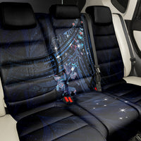 Matariki Paua Shell New Zealand Back Car Seat Cover Haka Dance At The Starry Night