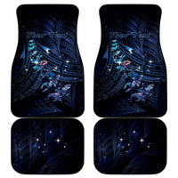 Matariki Paua Shell New Zealand Car Mats Haka Dance At The Starry Night