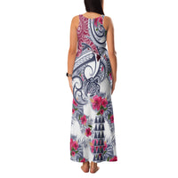 Hawaii Kakau Mix Paisley Pattern Family Matching Tank Maxi Dress and Hawaiian Shirt Polynesian Tropical Unique Style LT01 - Polynesian Pride