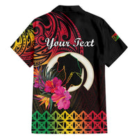 Personalised Vanuatu Port Vila Stay Strong Family Matching Tank Maxi Dress and Hawaiian Shirt Long God Yumi Stanap