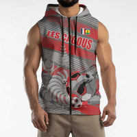 Custom Football 2026 New Caledonia Sleeveless Zip Hoodie Kagus Come On