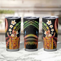 Hawaii King Kamehameha Tumbler Cup Fantastic Plumeria Reggae