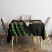 Hawaii Plumeria Reggae Tablecloth Polynesian Pattern