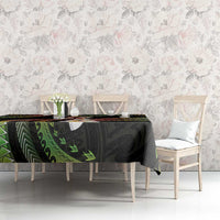 Hawaii Plumeria Reggae Tablecloth Polynesian Pattern