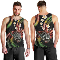 Hawaii Shaka Sign Men Tank Top Fantastic Frangipani Reggae