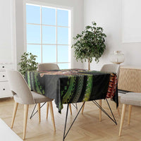 Hawaiian Ukulele Tablecloth Jawaiian Fantastic Plumeria