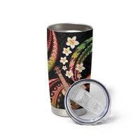 Hawaiian Ukulele Tumbler Cup Jawaiian Fantastic Plumeria