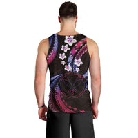 Hawaii Map Kanaka Maoli Men Tank Top Fantastic Frangipani Sweet Dream