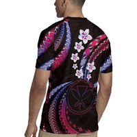 Hawaii Map Kanaka Maoli Rugby Jersey Fantastic Frangipani Sweet Dream