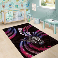 Hawaii Shaka Sign Area Rug Fantastic Frangipani Sweet Vibes