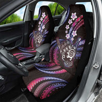 Hawaii Shaka Sign Car Seat Cover Fantastic Frangipani Sweet Vibes