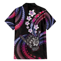 Hawaii Shaka Sign Family Matching Mermaid Dress and Hawaiian Shirt Fantastic Frangipani Sweet Vibes